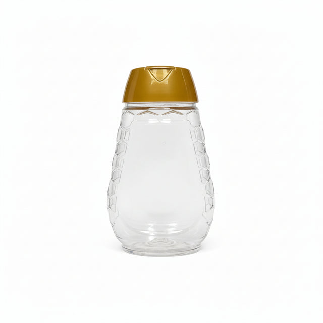 Bote PET Miel Panal Antigoteo 250 ml (350 Gr)