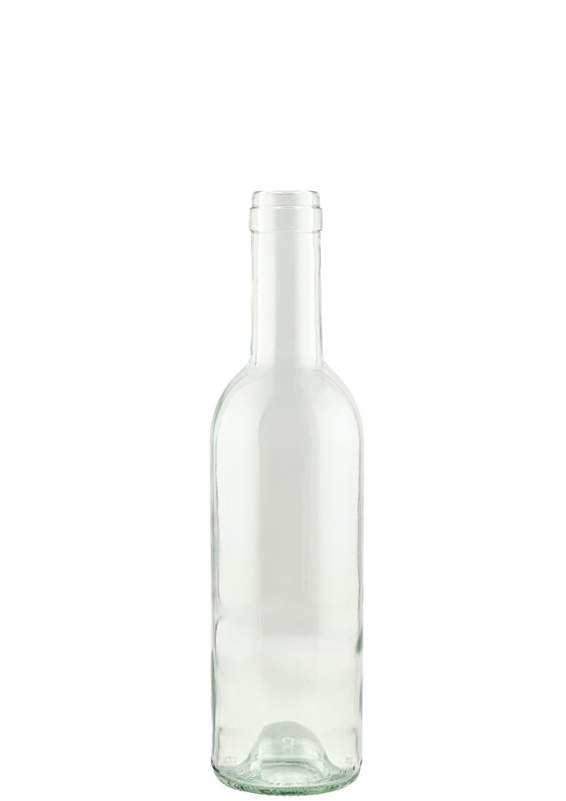 Botella de Cristal Bordelesa 37,5 cl Blanca
