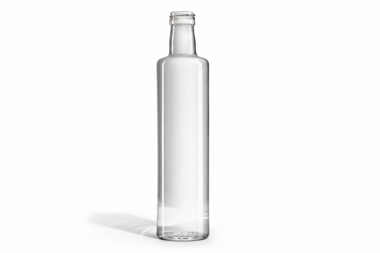 🫒Botella Dórica 500 ML PP 31.5 Blanca