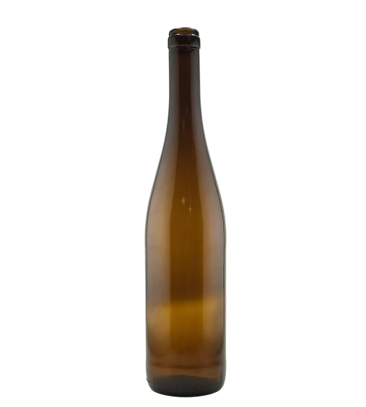 🍾 Botella de Cristal Rhin Baja 750ml Corcho Canela | Pack 16 Unds