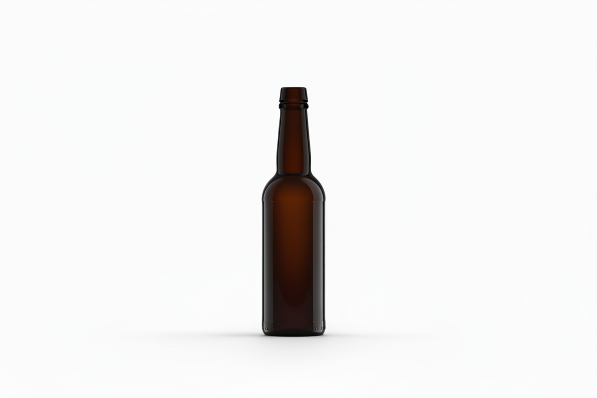🍾 Botella de Cristal Jerezana 375 ml con Tapón de Corcho
