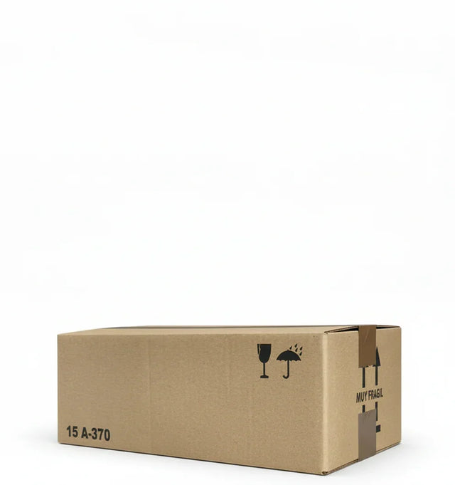 Caja de cartón 15 tarros A370