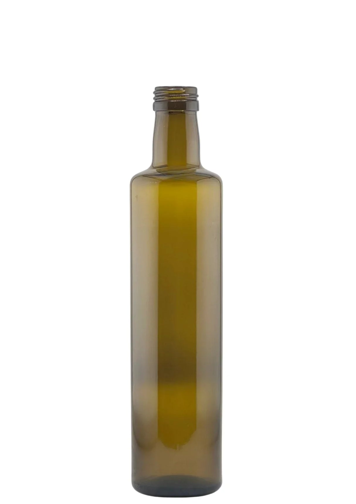 🫒Botella de Cristal Dórica 500ml Canela