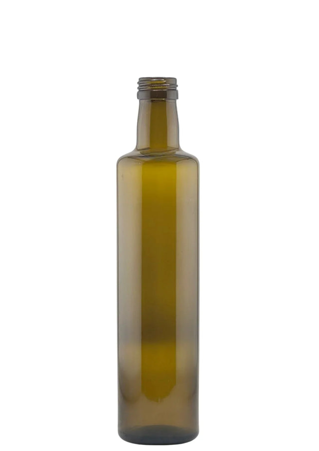 🫒Palet Botella de Cristal Dórica 500ml Canela