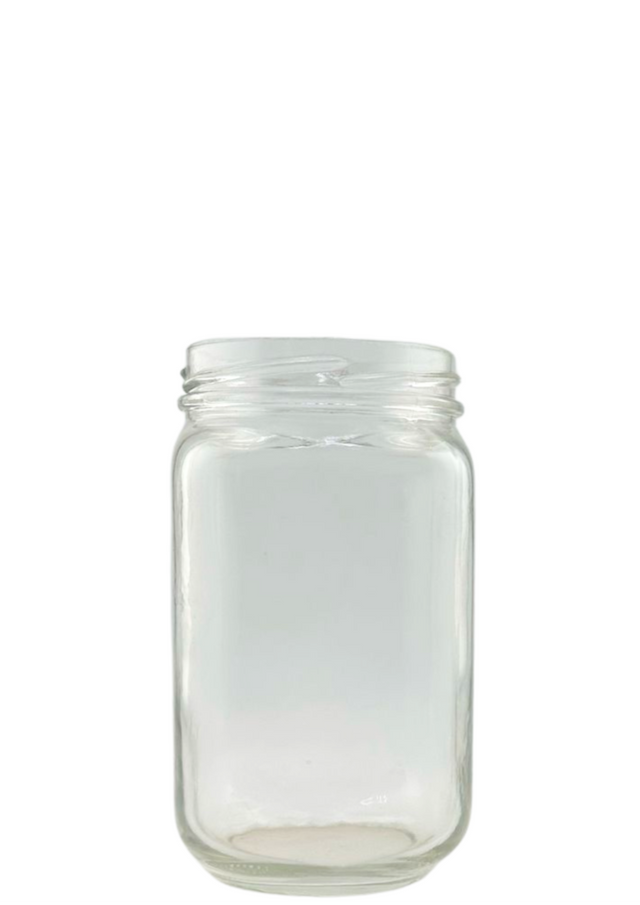 🫙 Tarro de Cristal Square 12 OZ 370 ml Twist-Off 66