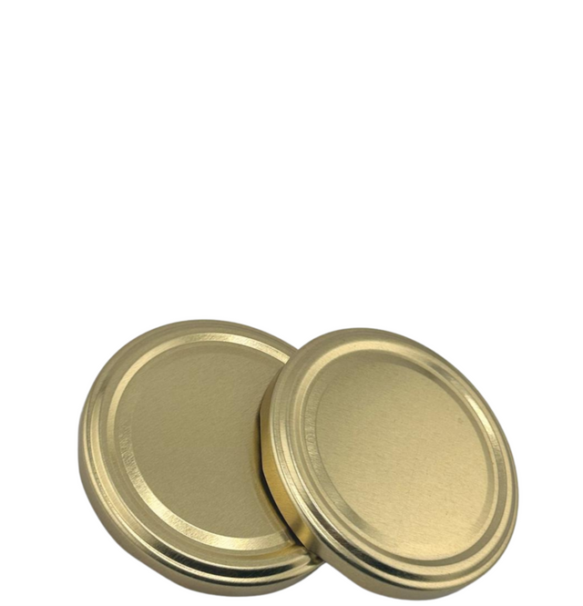 Tapa Twist-Off 66 Dorada Esterilización