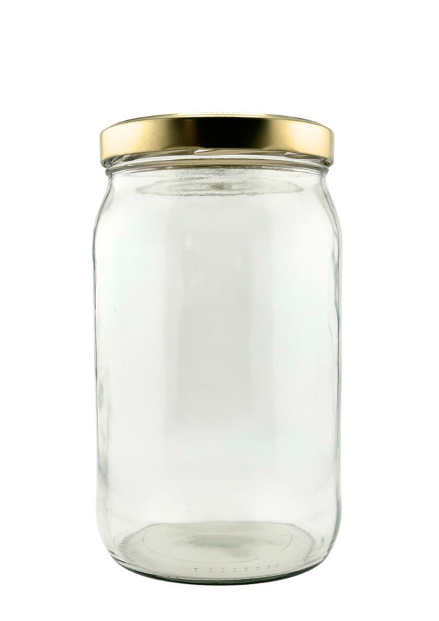 🫙 Tarro de Cristal Medio Galón 1966 ml Twist-Off 110