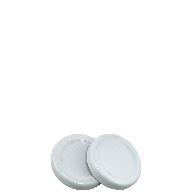 Tapa Twist-Off 43 Blanca Esterilización