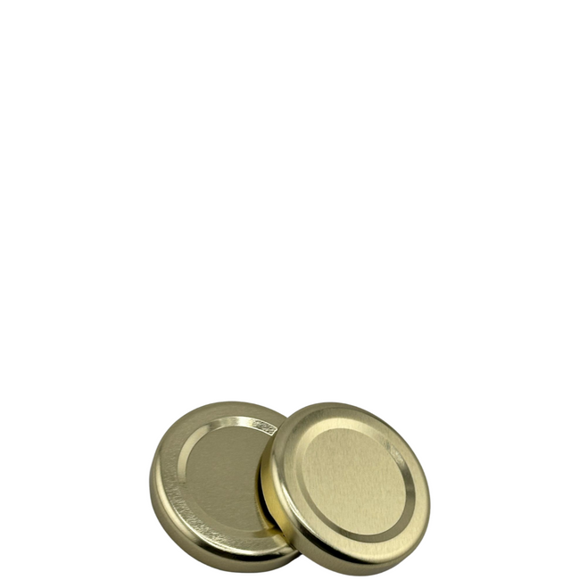 Tapa Twist-Off 43 Dorada Esterilización