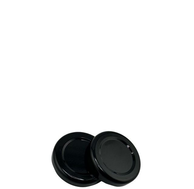 Tapa Twist-Off 43 Negra Esterilización