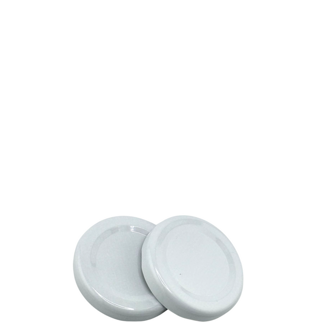 Tapa Twist-Off 48 Blanca Esterilización