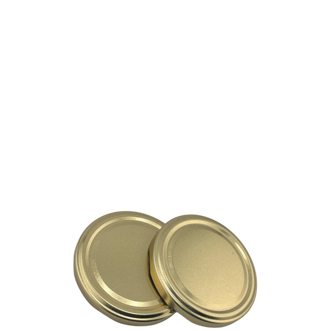 Tapa Twist-Off 53 Dorada Esterilización