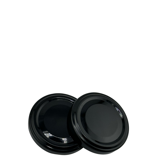 Tapa Twist-Off 58 Negra Esterilización