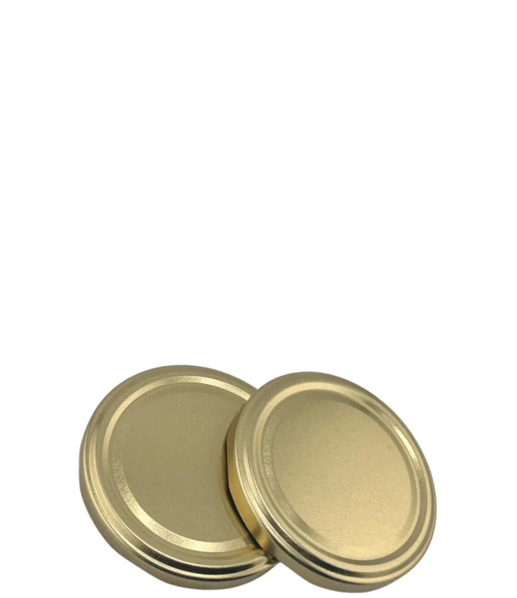 Tapa Twist-Off 63 Dorada Esterilización