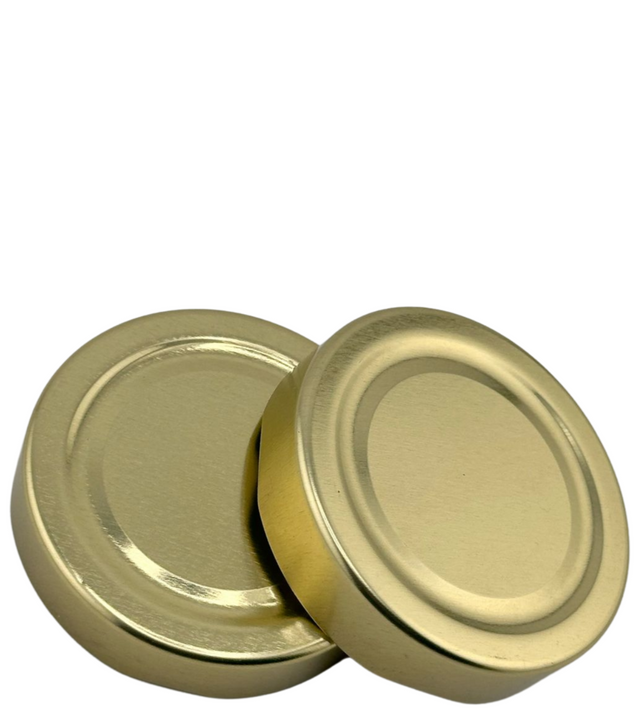 Tapa Twist-Off 82 Alta Dorada H14 Esterilización