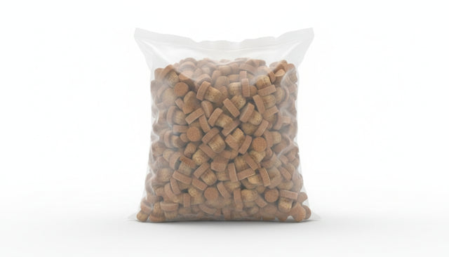 Tapón de corcho cabeza de madera 29x19,5mm