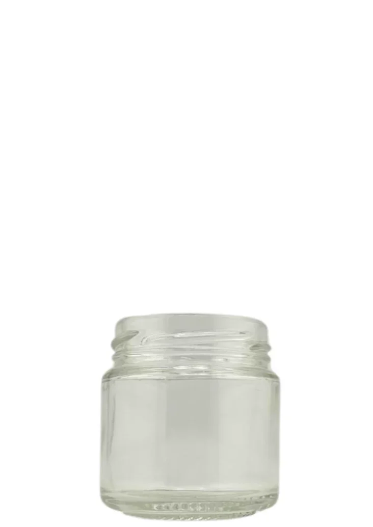 🫙 Tarro de Cristal Estándar 106 ml Bajo Twist-Off 53