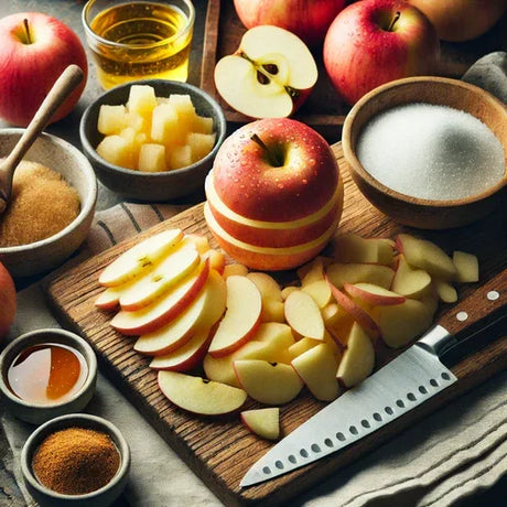 Compota de manzana