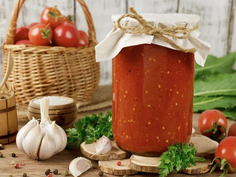 Como embotar tomate natural