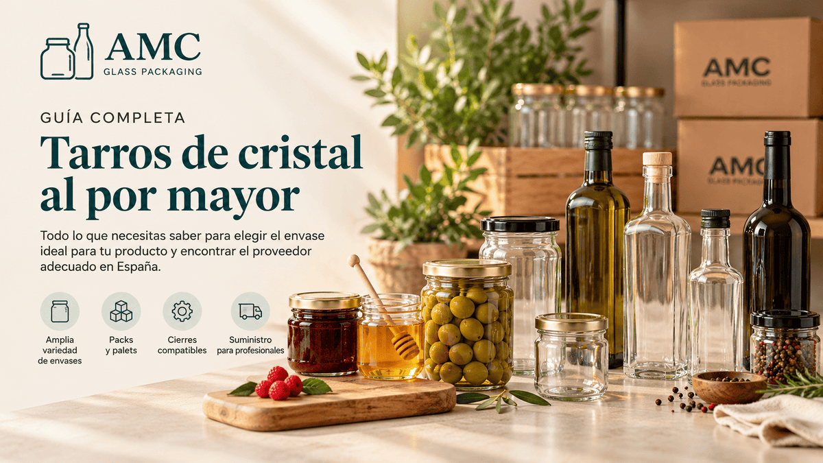 Dónde comprar tarros de cristal al por mayor en España: guía para elegir proveedor