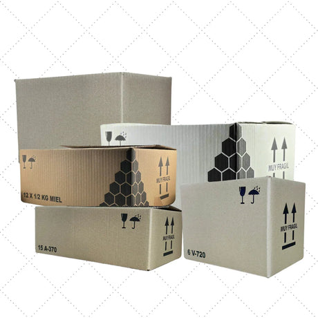 Cajas de Cartón para Tarros de Cristal
