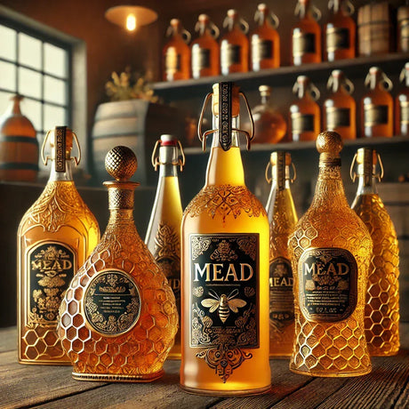 Botellas de Cristal para Hidromiel