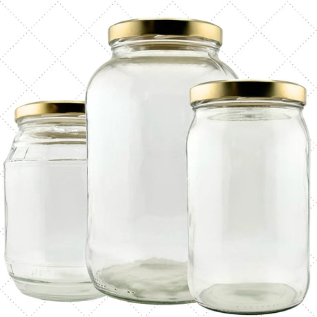 Tarros de Cristal Grandes de 720 a 4.000 ml