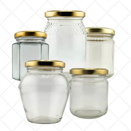 Tarros de Cristal para Miel de 200 grs a 1 kg