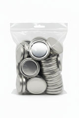 Couvercle Twist-Off 82 Argent Pasteurisation