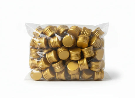 🟡Tapón Pilfer 31.5 X 24 Dorado Prefilatado