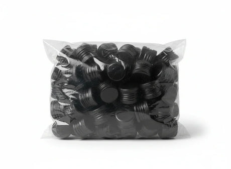 ⚫Tapón Pilfer 31.5 X 24 Negro Prefilatado