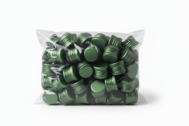 🟢Tapón Pilfer 31.5 X 24 Verde Prefilatado