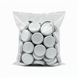 Couvercle Twist-Off 38 Blanc Avec Bouton