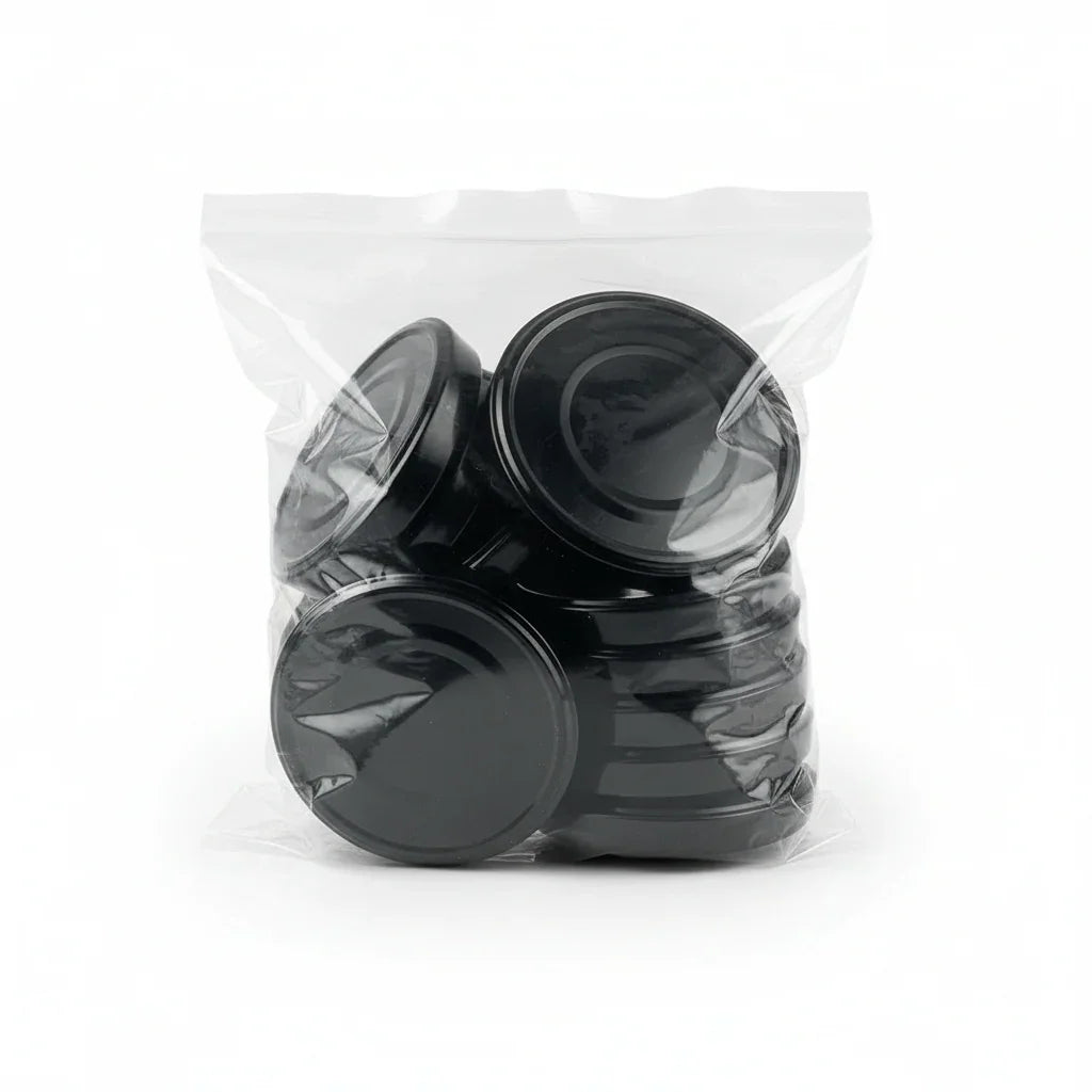 Tapa Twist-Off 110 Negra Pasteurización