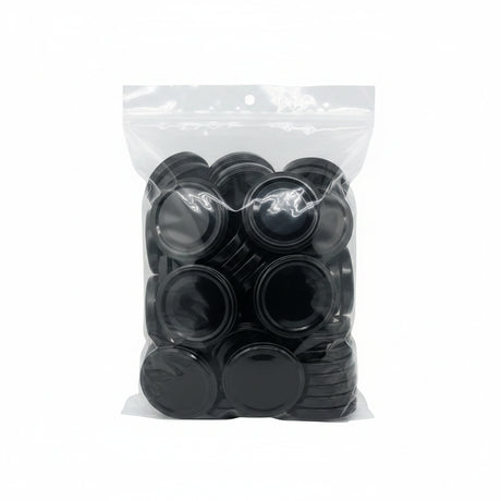 Tapa Twist-Off 53 Negra Esterilización