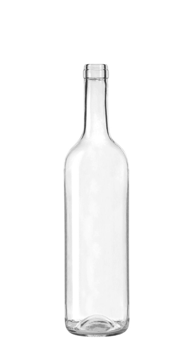 Botella de Cristal Bordelesa ENOLOGIC 75CL Blanca