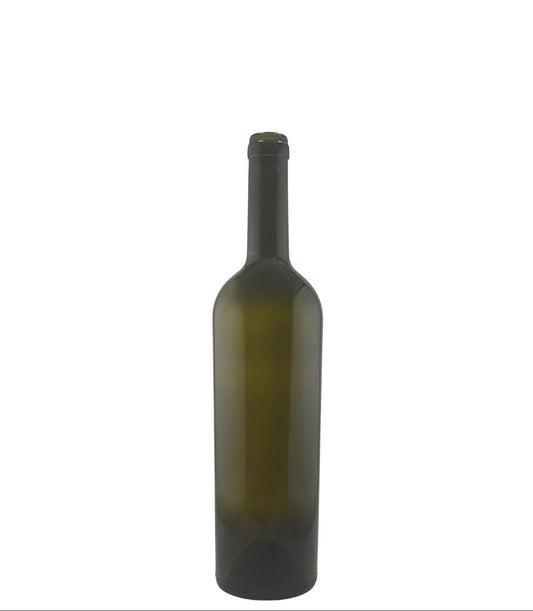 🍷 Botella Para Vino Bordelesa Real II 75 CL Canela | Pack 20 Unidades