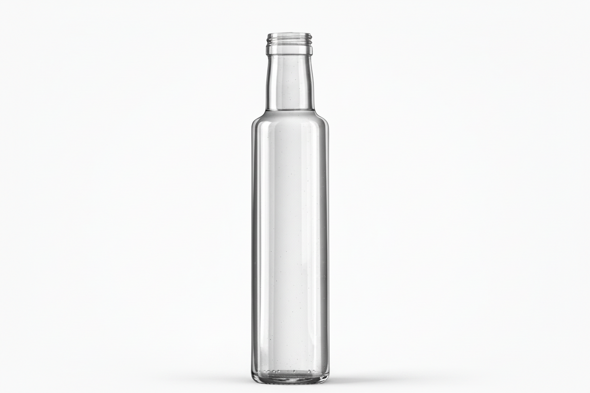 🫒Botella para Aceite Dórica 250 ml PP 31.5 Blanca