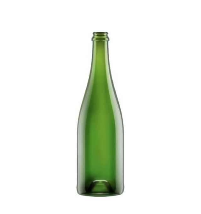 🍾Botella de Cristal Cava ECV 750ml Corona