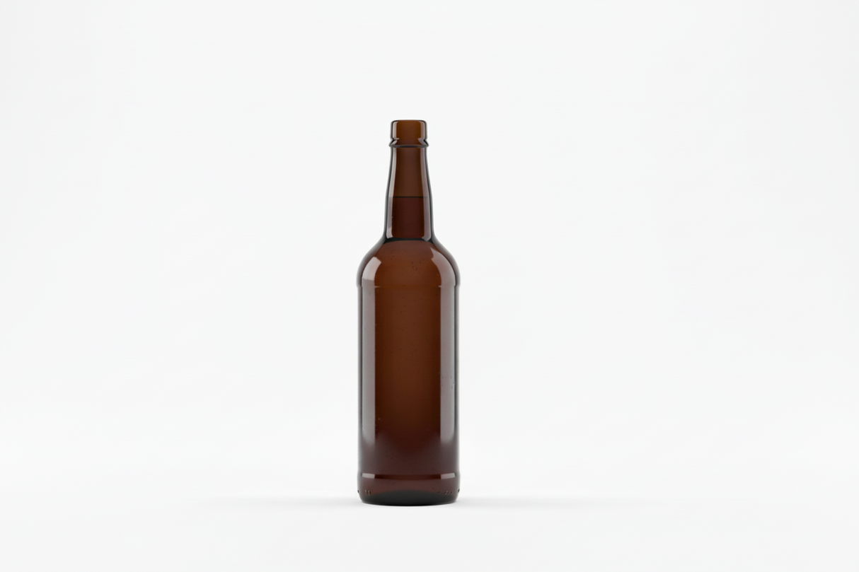 🍾 Palet  Botella de Cristal Jerezana 750 ml con Tapón de Corcho