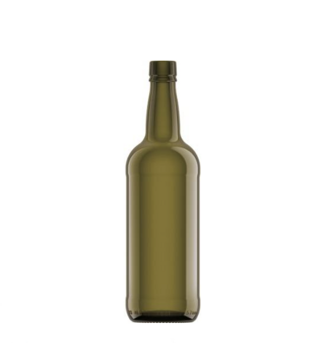 🍾Botella de Cristal Porto II 750ML Corcho
