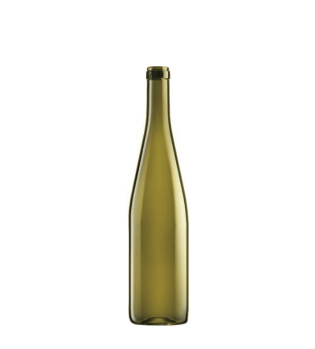 🍾Botella de Cristal Rhin ECV 750ml Corcho Canela