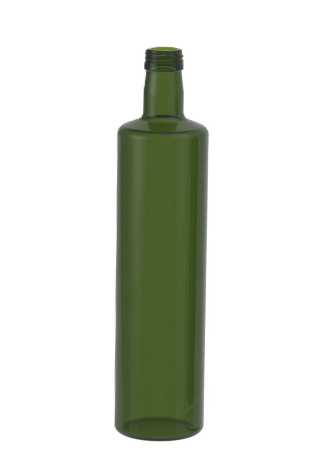 🫒Botella Dórica 750 ML PP 31.5 Verde