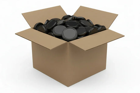 Couvercle Twist-Off 70 Noir Pasteurisation