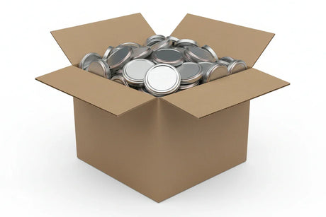 Couvercle Twist-Off 77 Argent Pasteurisation