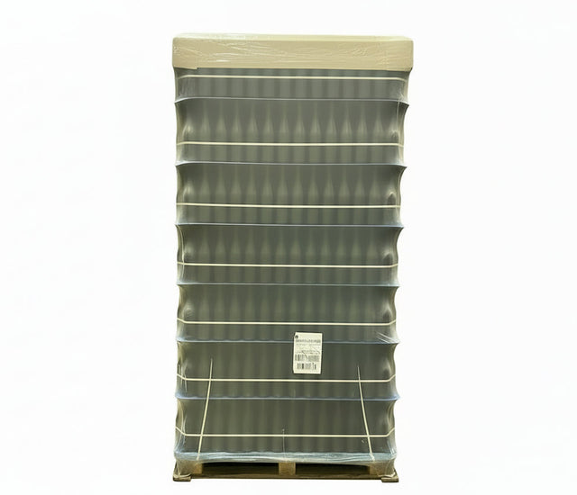 Palet Botella de Cristal Borgoña 75 CL Leve Corcho 18.5 Verde