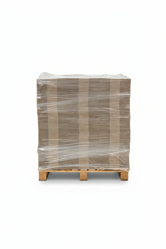 📦 Palet Caja de Cartón para 12 Tarros de Cristal Aura 250 ml / Ergo 212 | 480 Unidades