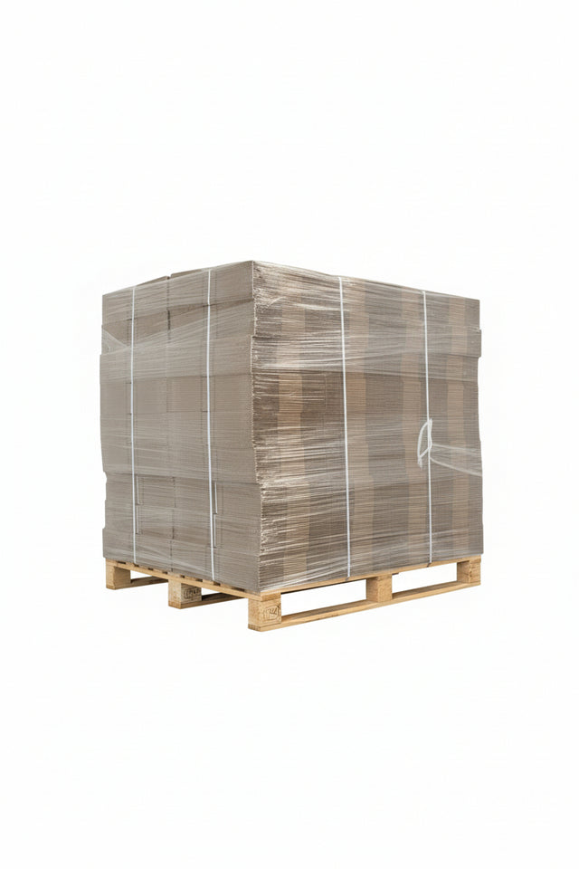 📦 Palet Caja de Cartón para 12 Tarros de Cristal B250 | 1.512 Unidades