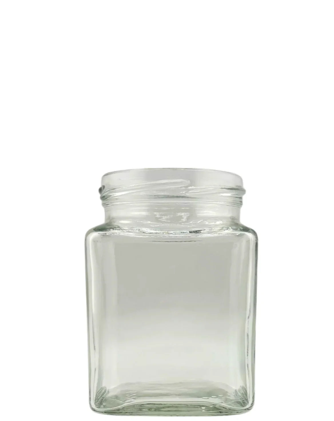 🔳Tarro de Cristal Square 270ML Twist-Off 63