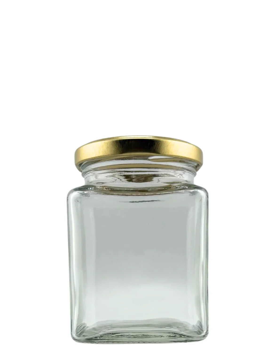 🔳Tarro de Cristal Square 270ML Twist-Off 63